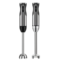 Mixeur Plongeant Haute Puissance, Extracteur de Jus, Robot Culinaire Multifonction en Acier Inoxydable, Mixeur à Long Manche 1000W SS 304