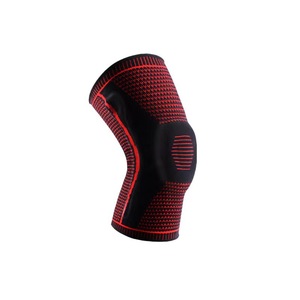 Genouillères de sport unisexes pour le cyclisme, tricotées en silicone, respirantes, pour le basketball, manches de protection des jambes, bretelles de soutien articulaire - Product Image 5