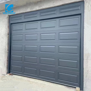 <span class=keywords><strong>Porte</strong></span> <span class=keywords><strong>de</strong></span> garage manuelle en polymère Goldway avec fonction antivol, isolée, design enroulable 16x8 pour usage intérieur/extérieur - Product Image 6