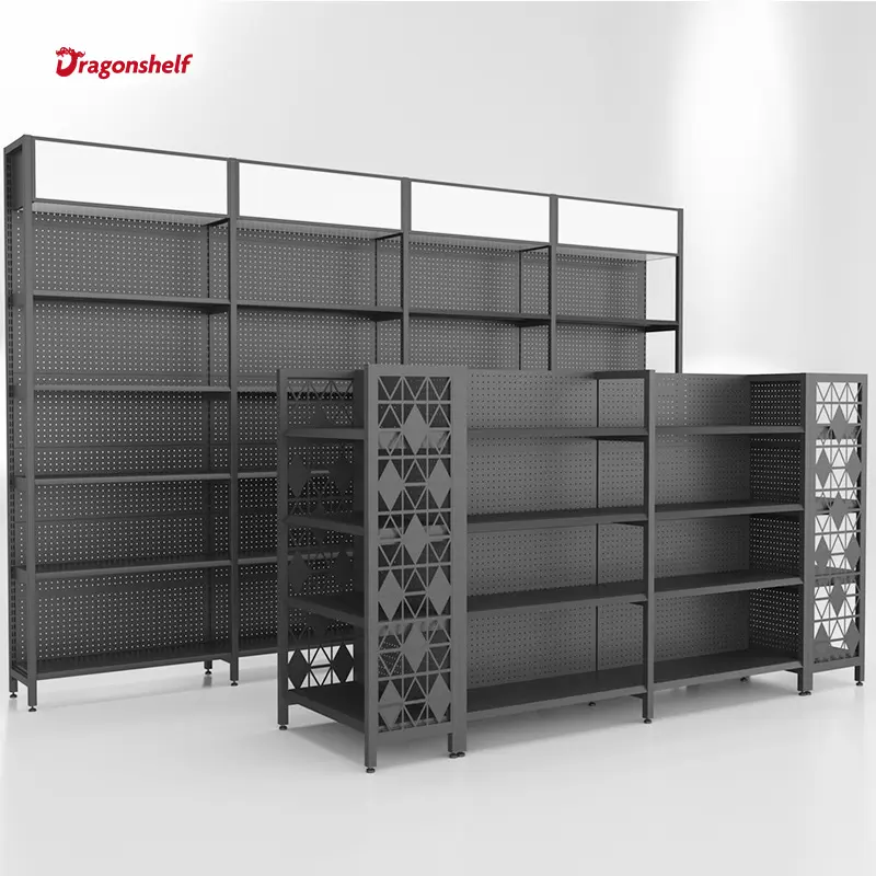 Dragonshelf Cosmetics Baby Shop Display Shelf Beauty Salon Display Rack Boutique Product Display Gondola