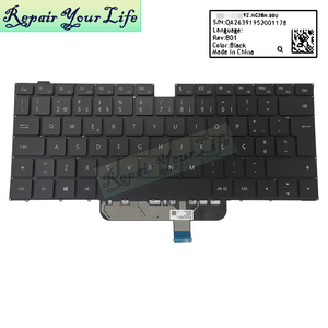 PO portoghese retroilluminato <span class=keywords><strong>tastiera</strong></span> portatile per <span class=keywords><strong>HUAWEI</strong></span> MateBook 14 NbB-WAH9P WAE9P WAQ9R HLY-W29RL Matebook D 14 <span class=keywords><strong>tastiera</strong></span> NSK-370BN - Product Image 2