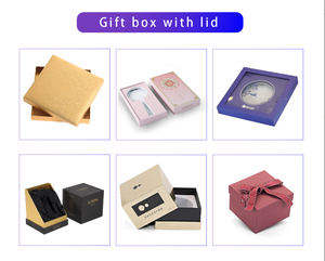 Caixas de Papel Personalizadas, Embalagem de Luxo para Joias, Caixa com Gaveta, Caixa de Presente Reciclável com Sacolas de Embalagem para Anel e Colar - Product Image 4