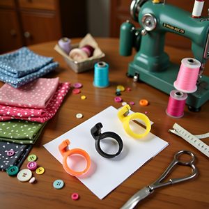 Finger <b>Ring</b> Knife Sewing Thread <b>Cutter</b> Yarn Shear High Carbon Steel Wholesale Portable - Product Image 3
