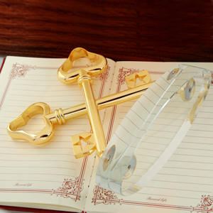 महान धातु गोल्डन कुंजी स्कूल स्नातक संपत्ति सुरक्षा व्यापार उपहार सोने के रंग के साथ कस्टम पहले से शर्त लोगो खेल ट्रॉफी पुरस्कार - Product Image 4