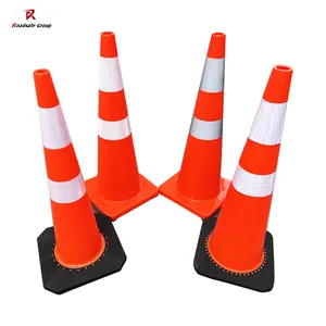 36 28 inch đường cao tốc an toàn hàng rào giao thông nón 70cm 90cm cảnh báo PVC phản quang khẩn cấp nón an toàn nón