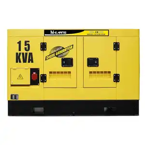 Generator diesel GF2-15KVA berpendingin air tipe senyap 12kW