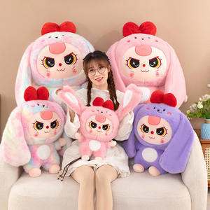 Ruunjoy nuevo bebé caliente tres muñeco <span class=keywords><strong>de</strong></span> peluche kawaii <span class=keywords><strong>anime</strong></span> animal <span class=keywords><strong>de</strong></span> peluche grande almohada para el hogar niños regalos <span class=keywords><strong>de</strong></span> cumpleaños figura Linda juguetes <span class=keywords><strong>de</strong></span> peluche - Product Image 3