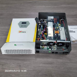 เครื่องแปลงไฟพลังงานแสงอาทิตย์แบบไฮบริด Pure Sine Wave 3kW ถึง 11kW พร้อมระบบควบคุม MPPT เชื่อมต่อกับระบบไฟฟ้า 48V UPS พร้อมระบบปิดอัตโนมัติแบบคู่ จ่ายไฟเฟสเดียว - Product Image 2