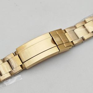 Bracelet de montre en acier de 20 mm, accessoires de modification de montre pour homme, boucle déployante, bracelet de montre en acier inoxydable 316L - Product Image 3