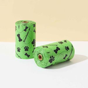 Bolsas Biodegradables para Excremento de Mascotas con Impresión a Color Personalizada, Bolsas para Excremento de Perros a Base de Plantas, Bolsas Ecológicas para Excremento de Perros, Venta Caliente 2024 - Product Image 3