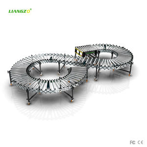 Les ventes directes d'usine LIANGZO peuvent être personnalisées Convoyeur à rouleaux <span class=keywords><strong>SS304</strong></span> pour le transport alimentaire - Product Image 1