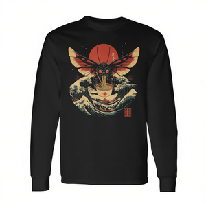 Camiseta de manga larga Mothman Cryptid Japanese Vintage Ramen - Product Image 2