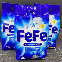 Détergent à lessive 25kg en vrac meilleur prix poudre à lessive bleue personnalisé par OEM directement de l'usine de vente en gros