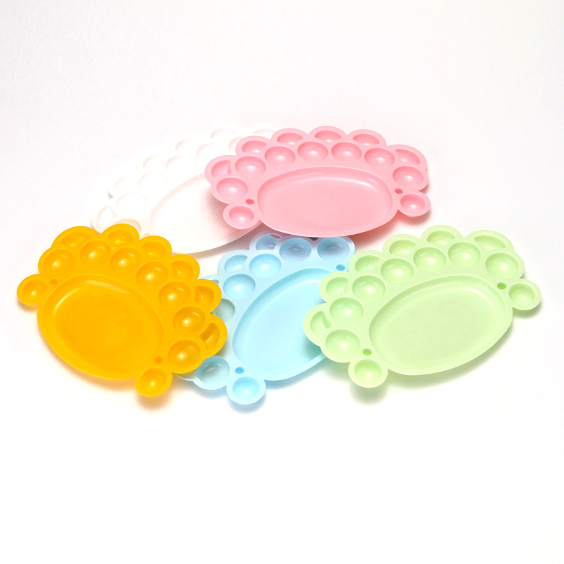 Лидер продаж, детская пластиковая мини-палитра для смешивания картин «сделай сам» для акварельных красок