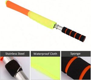 Drapeau d'arbitre électronique en polyester par sublimation, avec mât, pour l'extérieur, vente en gros, produit promotionnel, très demandé - Product Image 4