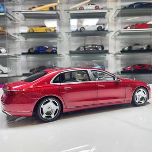 Modello Mercedes-Maybach classe 2021, in lega di 1:18, completamente aperto, modello di <span class=keywords><strong>auto</strong></span> <span class=keywords><strong>da</strong></span> <span class=keywords><strong>collezione</strong></span>, Display realistico. - Product Image 3