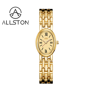 Reloj <span class=keywords><strong>de</strong></span> pulsera personalizado OEM para mujer, deportivo, moderno, minimalista, ovalado, analógico, <span class=keywords><strong>de</strong></span> cristal, resistente al agua, con movimiento <span class=keywords><strong>de</strong></span> cuarzo dorado, <span class=keywords><strong>de</strong></span> lujo, <span class=keywords><strong>de</strong></span> marca. - Product Image 4