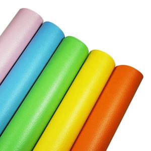 BY8027 43 colores PVC sintético Litchi cuero 0,45mm <span class=keywords><strong>polipiel</strong></span> antimoho bolsas resistentes a las arrugas zapatos arcos pendientes - Product Image 5