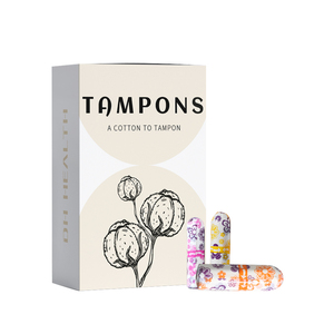 Tampons en coton biologique biodégradables personnalisés, tampons écologiques <span class=keywords><strong>sans</strong></span> <span class=keywords><strong>applicateur</strong></span> à vendre - Product Image 2