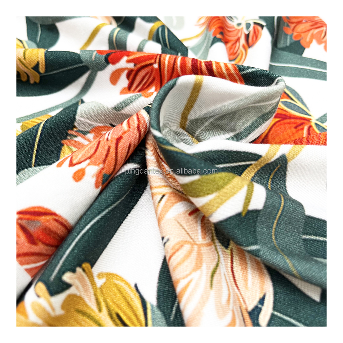 Bamboo Fiber Printed Fabric Digital Print Fabrics for Pajamas