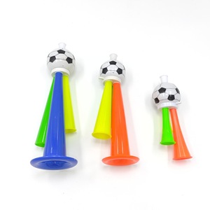 Ventilador de concierto de doble tono de cuerno de fútbol de juguete de porristas para eventos deportivos - Product Image 3