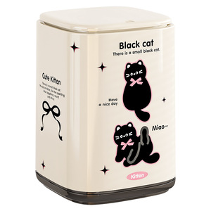 Nuevo estilo moderno de cesto de plástico doble con ruedas y tapa para almacenamiento en el hogar, dormitorio, sala de estar, cesta para papel. - Product Image 5