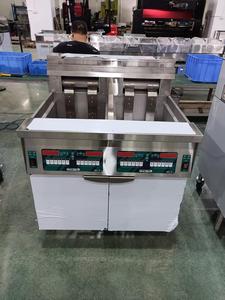 Temporizador de control de computadora comercial Ajuste de temperatura Horno frito Freidora eléctrica Freidora industrial de grasa profunda - Product Image 4