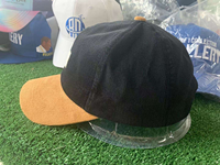 Gorra de béisbol de pana de 6 paneles con logo personalizado al por mayor, 100% algodón, hebilla metálica, unisex, ajustable, para todas las estaciones, marcas con letras, a granel