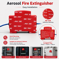 Extincteur aérosol miniature ZHNL certifié CE 10g 20g 30g 40g pour systèmes micro-aérosols et équipements de distribution