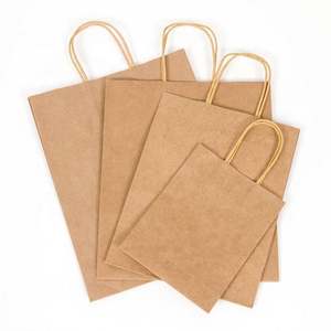 KM Oem Factory Wholesale Cheap Luxury Gift Shopping Kraft Paper <b>Bag</b> With Custom Logo - Product Image 2