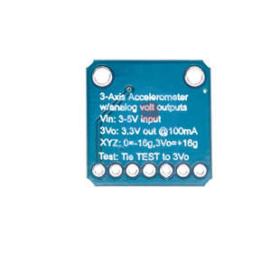 Accéléromètre à trois axes 1018 <span class=keywords><strong>ADXL326</strong></span> 5V prêt à l'emploi - Product Image 2