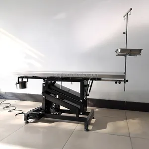 OSCAT EURPET Veterinary Hospital Stainless Steel Pet Thermostatic Electric Lifting Operating Surgical Table