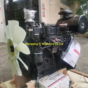 Motor diesel tipo em linha 60KW 80KW 120KW refrigerado a água CCEC/SDEC/Shangchai conjunto de gerador diesel de injeção direta de 4 tempos