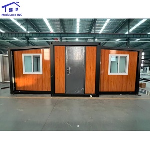 Maison préfabriquée de 20 pieds, maison-conteneur extensible, trois chambres, un salon, une salle de bain, personnalisable - Product Image 6