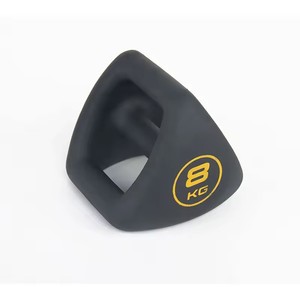 Yeni Taşınabilir Dayanıklı Demir Kettlebell Seti-3'ü 1 Arada Çok Amaçlı Spor Salonu Egzersiz Dambılısı Plastik Kaplama ile - Product Image 2