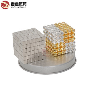 Pas cher bâtiment Puzzle Cube aimant blocs de jouets éducatifs enfants feuille magnétique boules 216 <span class=keywords><strong>1000</strong></span> - Product Image 4