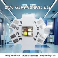 Puce LED COB haute puissance 12W RGBW 5050 SMD avec LED UV, plaque en aluminium et dissipateur thermique à base PCB étoilée de 20 mm pour luminaires DIY