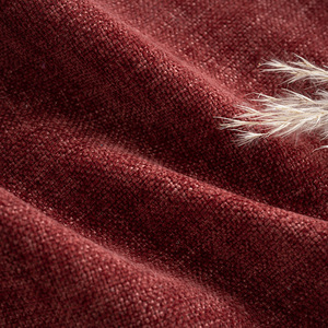 Chenille Fabric Heavyweight Solid Color Sofa Upholstery 100% Polyester <b>Brushed</b> <b>Sueded</b> Woven Plain Style - Product Image 1