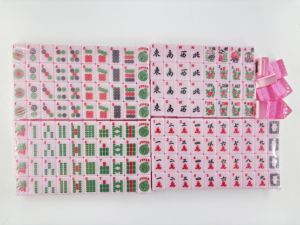 Modern American Luxury Acrylic Automatic Mahjong Machine 160-Piece Eco-Friendly Custom Color Portable Travel <b>Board</b> Game Mahjong - Product Image 2