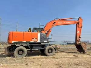 Excavadora de Ruedas ZX210W de 21 Toneladas con Bajos Costos Operativos y Alta Fiabilidad para Uso a Largo Plazo - Product Image 3
