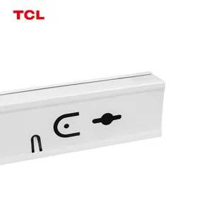 TCL lampu tabung kaca 20W 6500K led, lampu t8 led tabung tube8