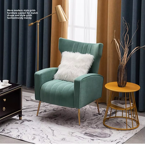 Chaise de canapé à dossier haut nordique simple faite à la main IB611 Durable très Offre Spéciale pour l'appartement à la maison exporté dans plus de 50 pays - Product Image 4