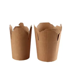 Caja de Papel Cuadrada Recubierta, Impermeable, con Laminado Mate, Desechable, Ecológica, para Alimentos, Fideos, Comida para Llevar, <span class=keywords><strong>Sushi</strong></span> - Product Image 6