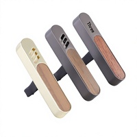 Ornement de luxe en bois décoré de motifs pour grille d'aération de voiture, diffuseur d'aromathérapie désodorisant, cadeau, accessoire d'intérieur, parfum pour voiture