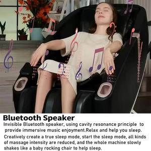 Verbessern Sie den Wellness-Roboter-Shiatsu-<span class=keywords><strong>Massage</strong></span> stuhl mit beheiztem Körper und platzsparender Schwerkraft - Product Image 4