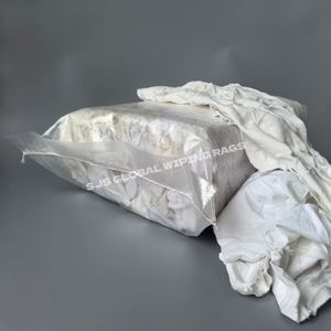 Chiffons en coton blancs pour usage industriel et maritime, 10KG, 25KG, 100KG, Singapour, pour le nettoyage - Product Image 1