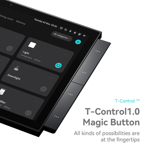 TUOAN - Panel de Control Inteligente para el Hogar de 10 Pulgadas, Dispositivos para el Hogar Inteligente, Interruptor de Pared, Control por Voz Alexa, Panel de Control de 10 Pulgadas - Product Image 6