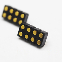 Échantillons Gratuits Connecteur Femelle Haute Intensité Pas de 2,54 mm Hauteur 4,0 mm Plastique Montage en Surface SMT pour Carte de Circuit Imprimé