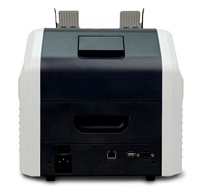 UN-200A 2025 BCE approuvé automatique détecteur d'argent contrefait à deux poches compteur d'argent Machine de comptage d'argent avec impression