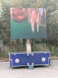 Écran LED couleur JCT PFC8 P6 avec flight case portable pour utilisation intérieure/extérieure en hall d'exposition - Product Image 3